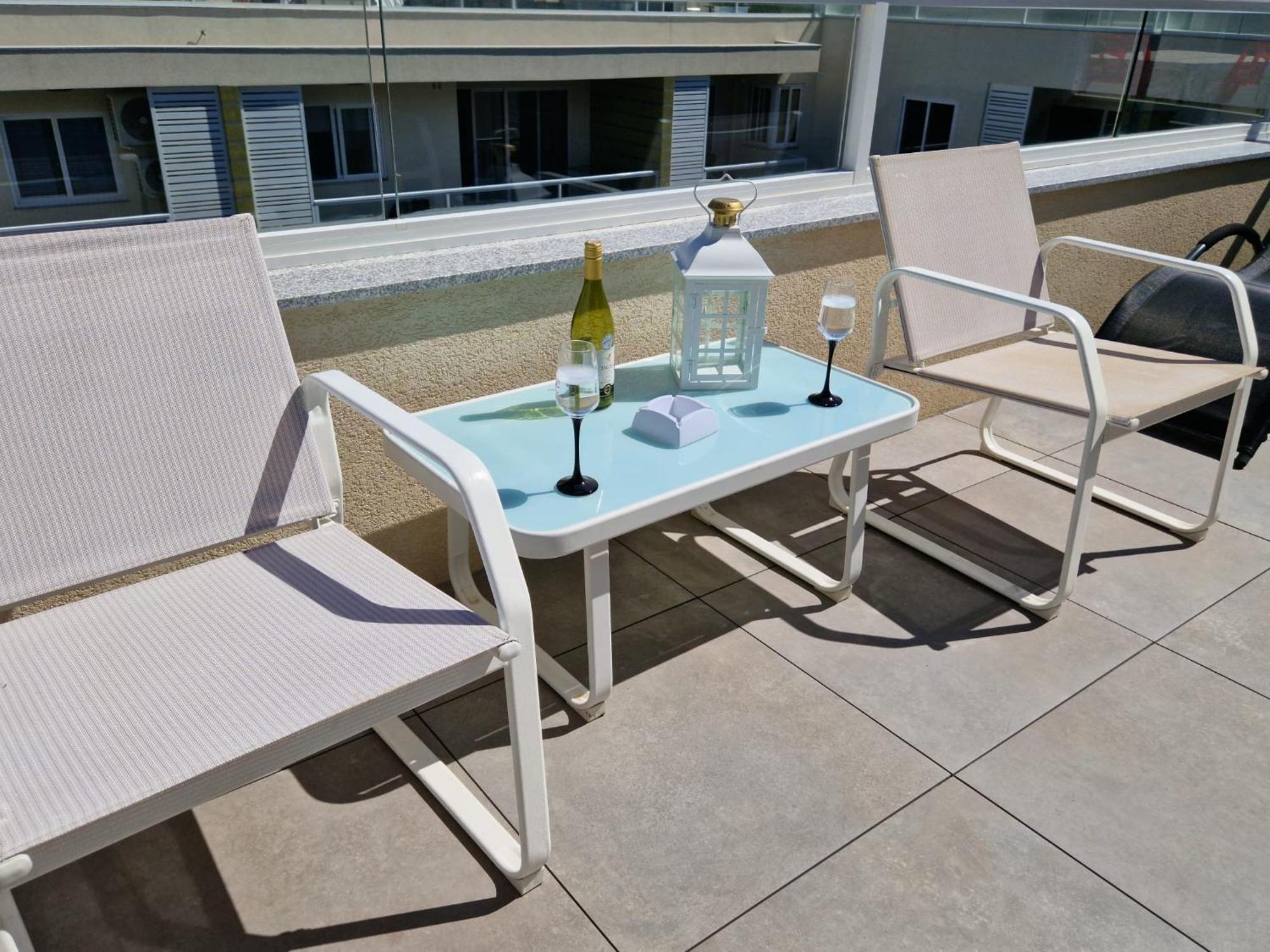 Apartamento Sea View New Penthouse Terrace & Garage Parking Bahía de San Pablo Exterior foto