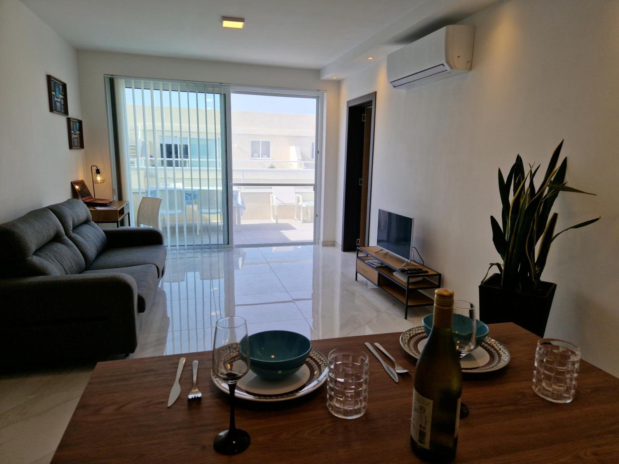 Apartamento Sea View New Penthouse Terrace & Garage Parking Bahía de San Pablo Exterior foto