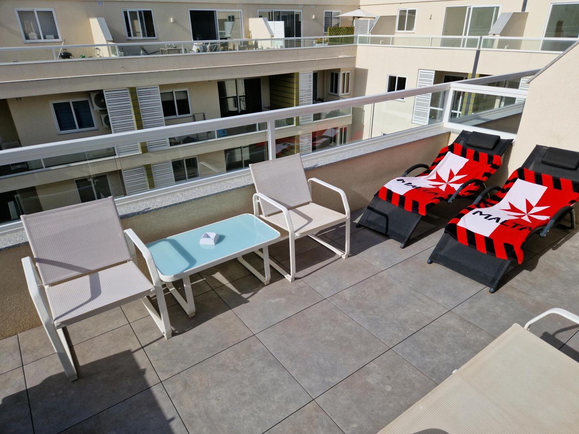 Apartamento Sea View New Penthouse Terrace & Garage Parking Bahía de San Pablo Exterior foto