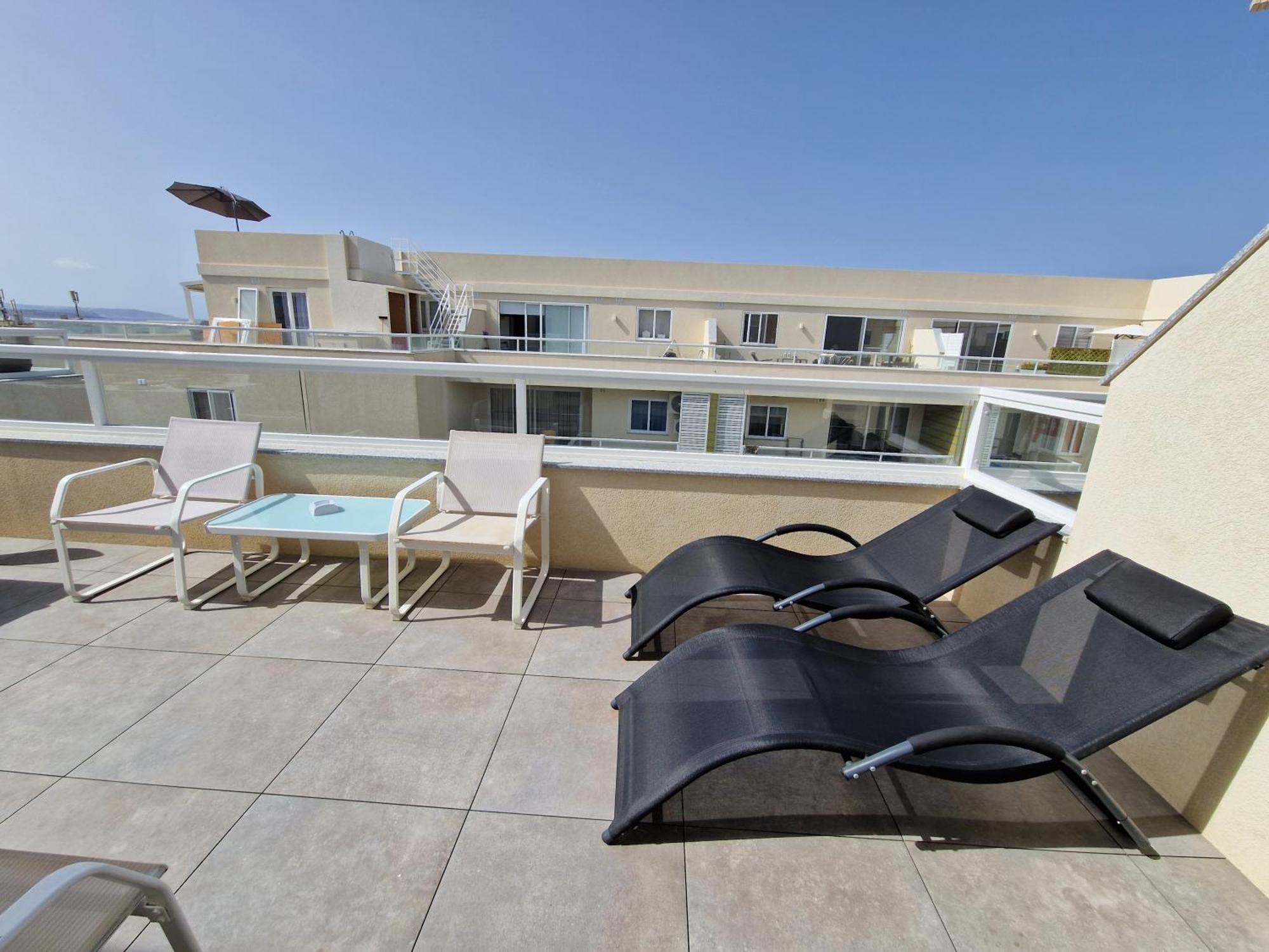 Apartamento Sea View New Penthouse Terrace & Garage Parking Bahía de San Pablo Exterior foto